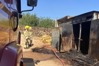 Corpo de Bombeiros atendeu ocorrência de incêndio em Estufa de fumo no interior do município