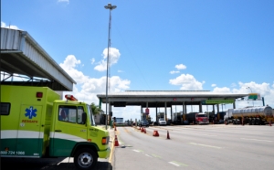 BR-392, Sentido Pelotas/Rio Grande, tem bloqueio parcial na manhã desta quarta-feira