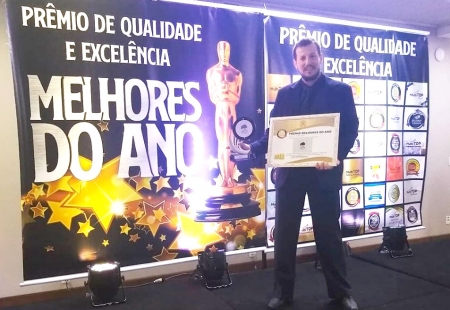 Empresa lourenciana ALPS recebeu Prêmio "Os Melhores do Ano"  em Gramado