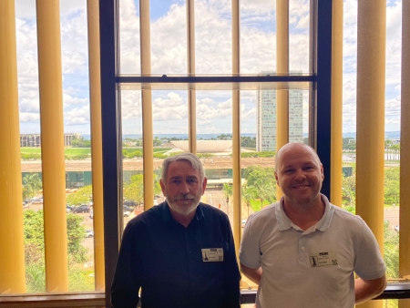 Prefeito Rudinei Harter viajou a Brasilia em busca de recursos para São Lourenço do Sul