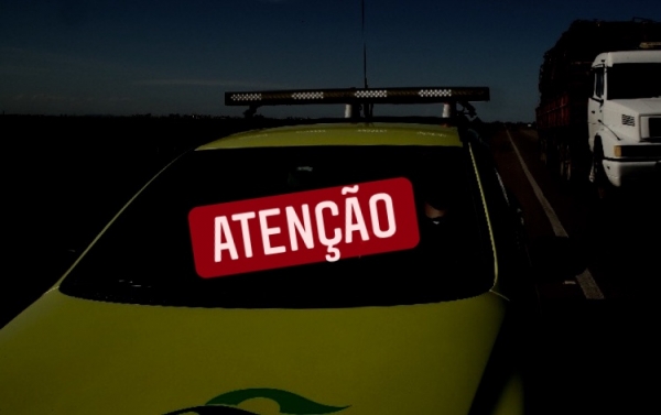 Atenção: Polo rodoviário Pelotas com parte de pista obstruída por árvores