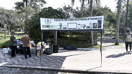 Coleta de resíduos eletrônicos acontece nesta sexta-feira na praça central