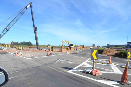 Trevo da BR 116 requer cuidado e atenção principalmente à noite