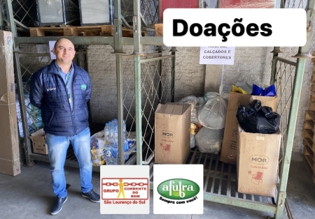 Doações para os atingidos pelas águas no estado podem ser feitas em São Lourenço do Sul