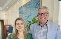 Vice Fernanda Bork assume como prefeita em exercício de São Lourenço do Sul nesta segunda-feira