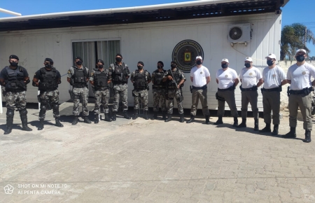Brigada Militar de São Lourenço do Sul e Cristal recebem reforços para a Operação Golfinho 2021/2022
