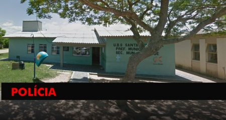 Brigada Militar prendeu elemento que tentava arrombar o Posto de Saúde da Vila Santa Terezinha