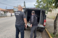 Polícia civil realizou prisão de foragido no Centro da cidade