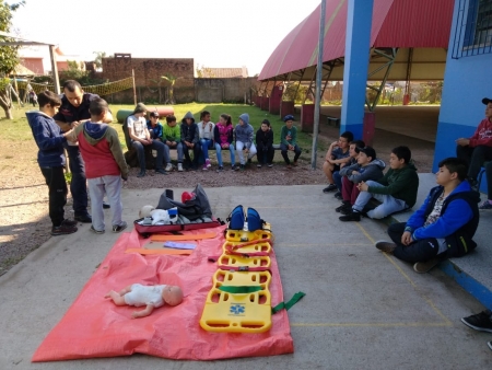 Corpo de Bombeiros de São Lourenço do Sul realizou mais um Projeto Bombeiro Mirim