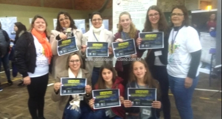 E.M.E.F. Francisco Frömming participou do XII Salão Científico e IV Mostra Científica ND e Rede PEA UNESCO RS