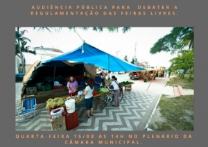 Audiência Pública trata da regulamentação das Feiras Livres em São Lourenço do Sul