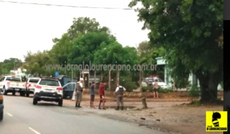 Quatro elementos foram presos pela Brigada Militar - A suspeita é que eles iriam cometer um assalto no centro da cidade
