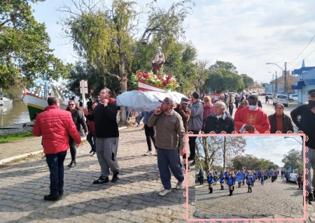 Festa de São Pedro acontece neste momento em São Lourenço do Sul