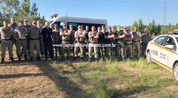 Brigada Militar dos municípios de SLS e Camaquã recebem instrução do fuzil calibre 5.56