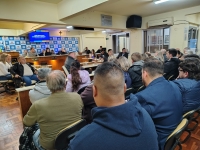 Audiência pública contou com grande público na noite desta quarta-feira na Câmara de Vereadores