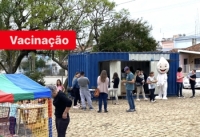 Vacinação contra a Influenza na Praça Central acontece neste Domingo (6)