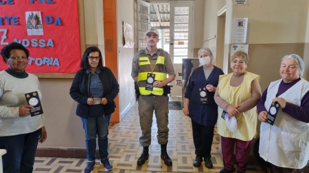 Brigada Militar de São Lourenço do Sul participa da Operação Nacional Shamar para combate à violência contra mulher