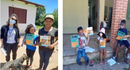 EMATER: Distribuição de livros de literatura nas Comunidades Quilombolas de São Lourenço do Sul- Projeto “Leia para uma Criança Itaú”