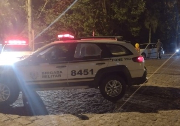 Brigada Militar de São Lourenço do Sul prende homem por embriaguez ao volante