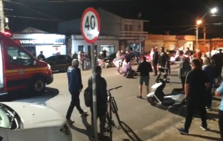 Ciclista morreu em colisão com moto na Avenida Marechal Floriano