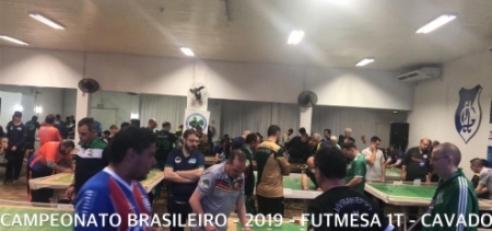 São Lourenço do Sul sediou o 46o Campeonato Brasileiro de Futebol de Mesa