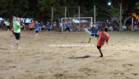Campeonato Praiano de futebol iniciou nesta quinta-feira