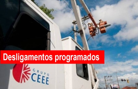 CEEE Grupo Equatorial divulga manutenções programadas em São Lourenço do Sul entre 11 e 15 de julho
