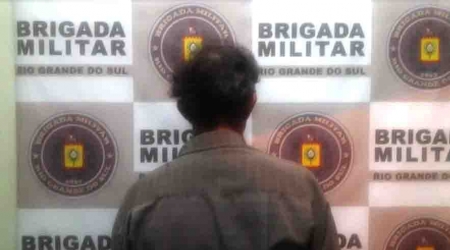 Brigada Militar prendeu homem por tentativa de feminicídio