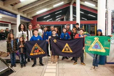Grupo Escoteiro Garibaldi participa do Desafio Jota-Joti