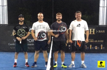 Arena Padel realizou torneio neste final de semana