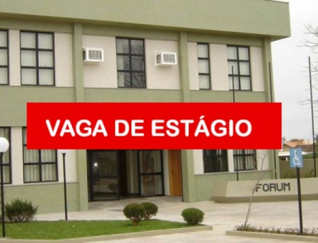 Fórum de São Lourenço seleciona estagiário (a)