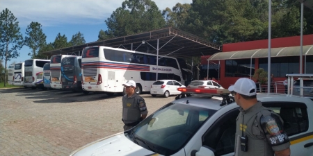 Brigada Militar intensifica presença policial devido ao trânsito de torcedores em Cristal
