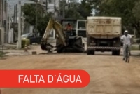 Bairros Arthur Kraft, Avenida, Fiorame, Nova Esperança e Santa Terezinha estão com abastecimento de água interrompido ou com oscilações