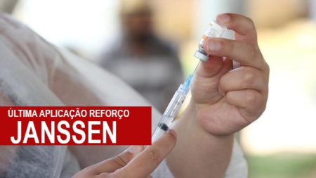 ÚLTIMA DATA JANSSEN : Nesta Quarta-feira (19) tem reforço para vacinação Janssen