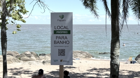 Fepam indica todas as praias de são Lourenço próprias para o banho