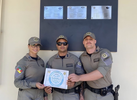 Policial Militar da Brigada Militar de São Lourenço do Sul conclui curso de armeiro