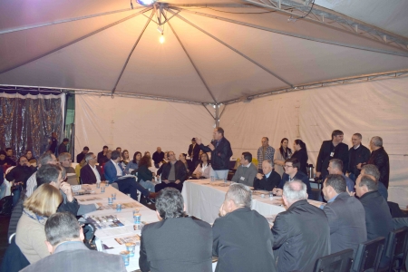 Luis Weber participa de reunião da AZONASUL durante o I Festival de Inverno