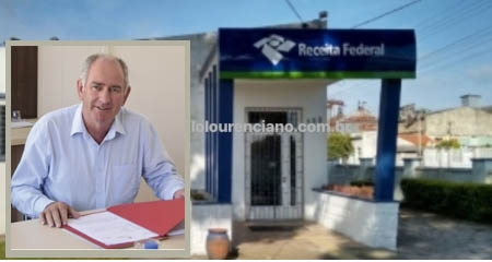 Prefeito Rudinei Harter fala sobre possível fechamento da Receita Federal de SLS