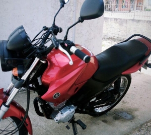 Moto roubada na madrugada deste sábado em SLS - Proprietário divulgou nas redes sociais pedindo informações