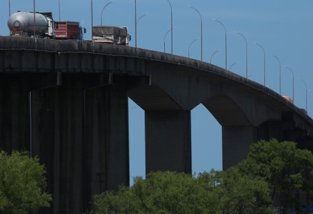 Ecosul informa sobre obra na ponte sobre o Canal São Gonçalo na BR-392