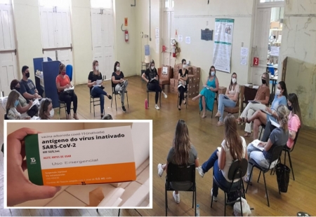 Covid-19: Vacinas chegaram a São Lourenço nesta terça-feira e vacinação tem início previsto para hoje