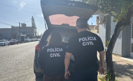 Polícia Civil prendeu homem de 36 anos por violência doméstica no centro da cidade