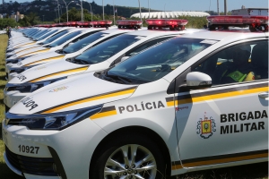 Brigada Militar de SLS recebeu um Corolla Zero km