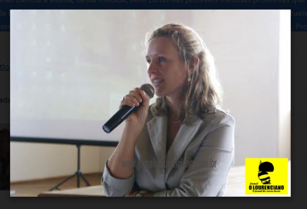 Promotora de Justiça Cristiana Müller Chatkin
