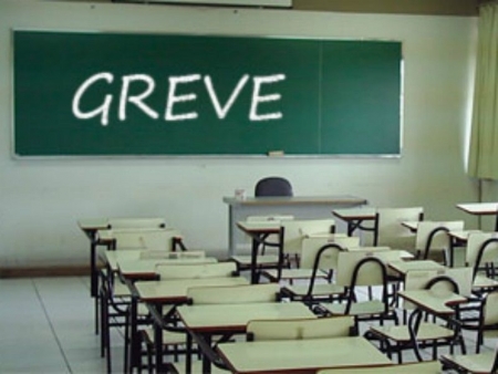 Professores e funcionários da rede estadual de ensino entram em greve a partir de segunda-feira (18)