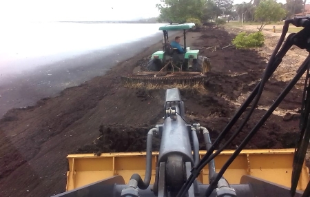 SMOU segue na limpeza da orla das Praias 