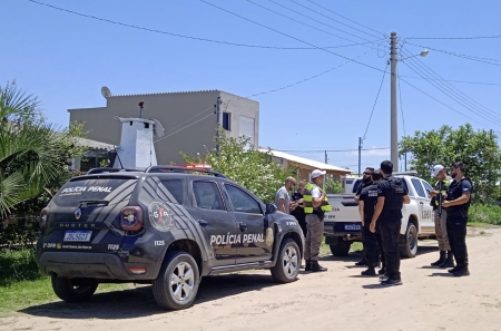 Operação integrada entre Brigada Militar e SUSEPE fiscaliza apenados com tornozeleira eletrônica