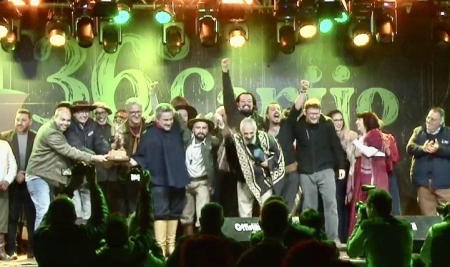 O lourenciano Adão Quevedo foi premiado com melhor tema no Carijo da Canção Nativa em Palmeira das Missões