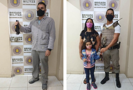 Brigada Militar de São Lourenço do Sul recebe doações de mechas de cabelo para a Campanha Cabelos de Aço
