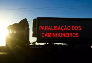Km 66 da BR 392, em Pelotas, já tem bloqueio dos caminhoneiros